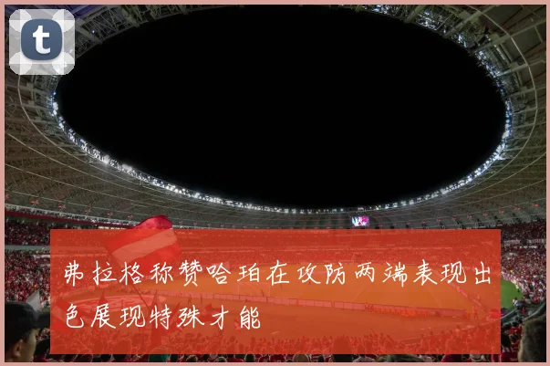 弗拉格称赞哈珀在攻防两端表现出色展现特殊才能